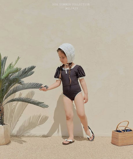 予約 melikey Mini dot swimming suit
