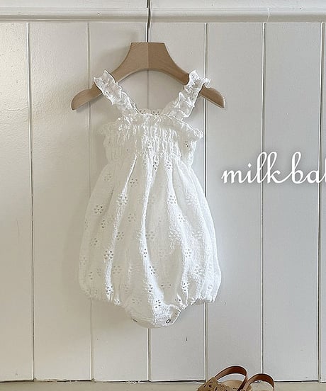 即納 milkbalm Punching suit