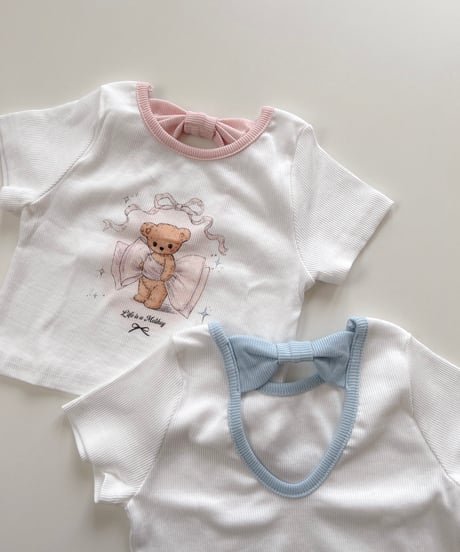 一部即納 melikey Candy Bear Tee