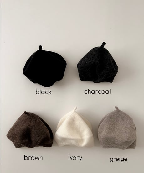 即納wool béret