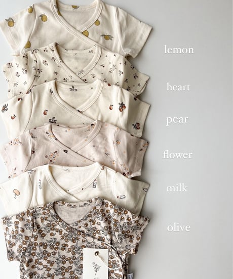 即納newborn 6pattern  design body suit