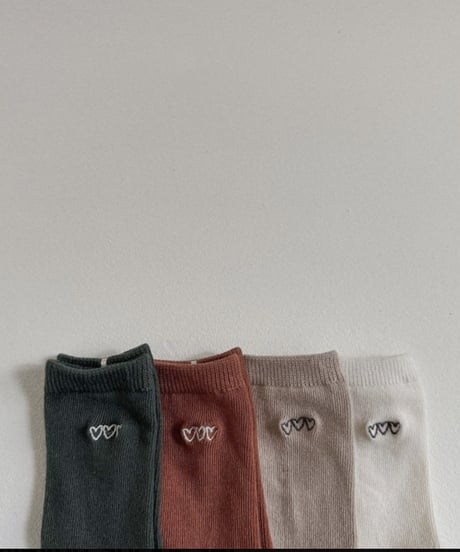 即納Loveyou Socks Set