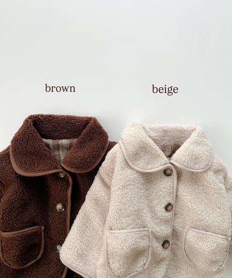 即納double cozy jacket