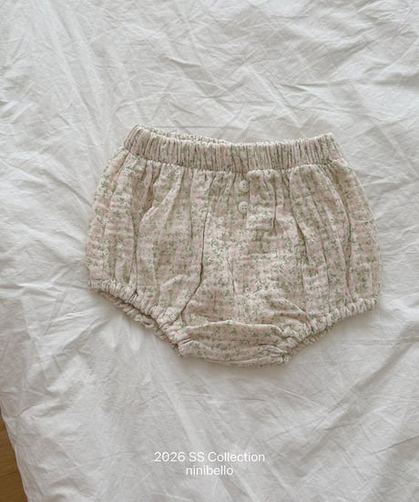 予約ninibello Kong Kong Button Bloomers