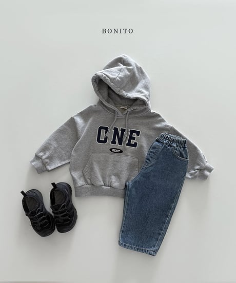 即納 bonito New denim pants