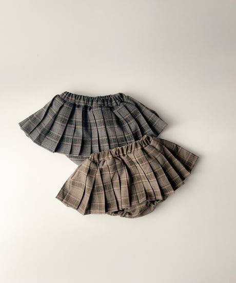 即納 pleats skirt bloomers