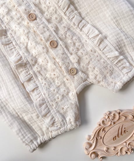 即納	Floral Embroidery All-in-One