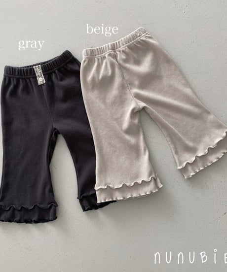 即納nunubiel Biella pants