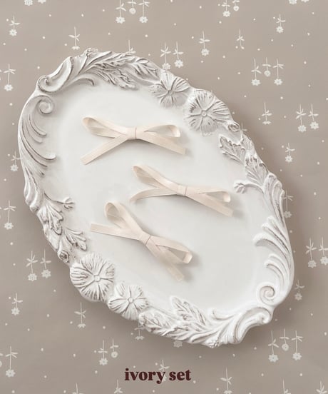 即納  ribbon clip 3 set