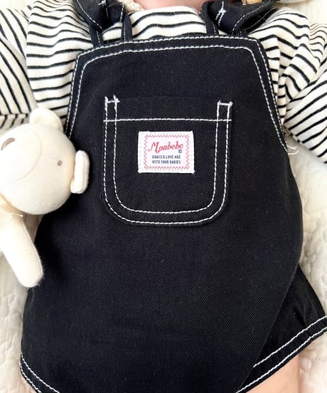 即納monbebe Monde suspender suit