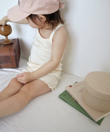 即納back cross camisole set up