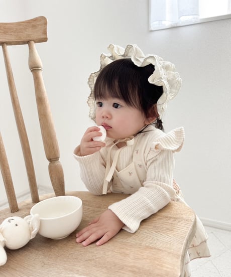 即納 marron Frill hair band