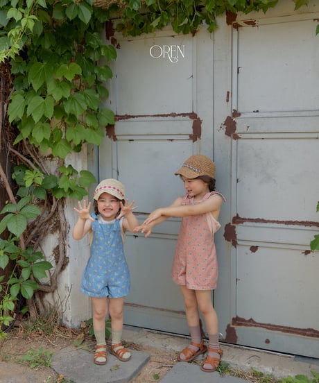 予約 OREN Camellia Jumper Overalls