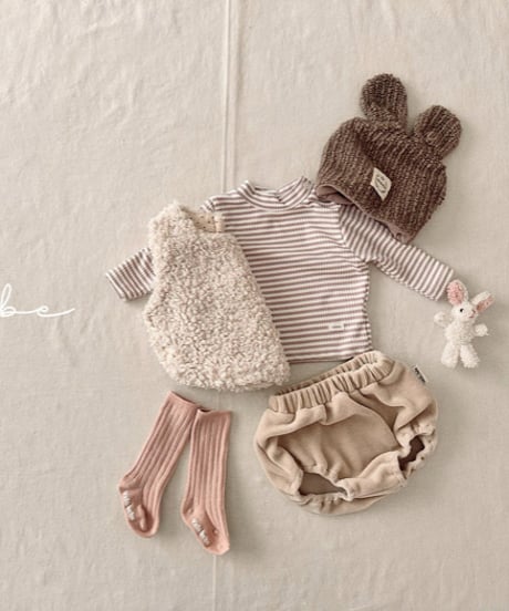 即納valubebe Buckle bear beanie(bebe)