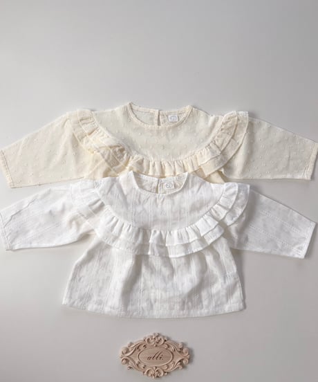 即納 mon petit bebe Selene blouse