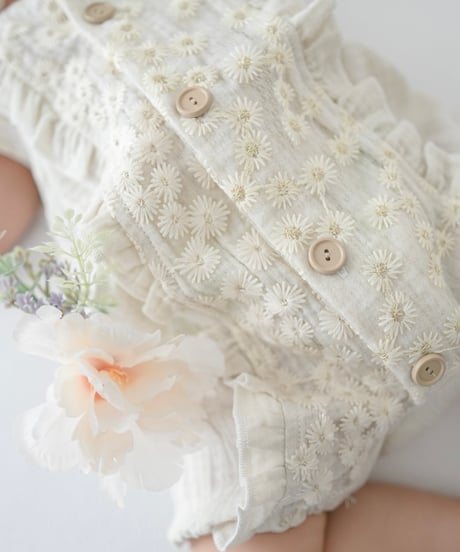即納	Floral Embroidery All-in-One