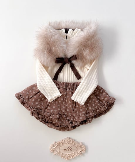 即納 mimi market Beaute Frill kang kang Skirt