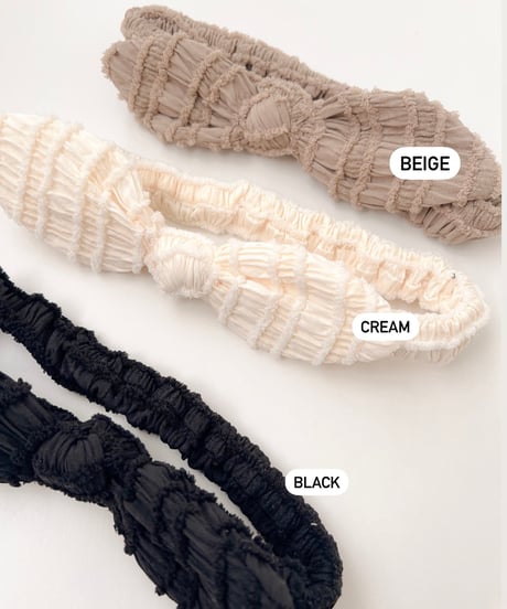 即納nunubiel Mandramy hair band