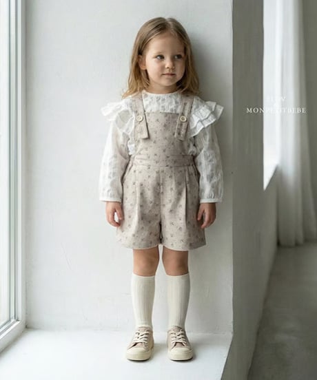 即納 mon petit bebe Selene blouse