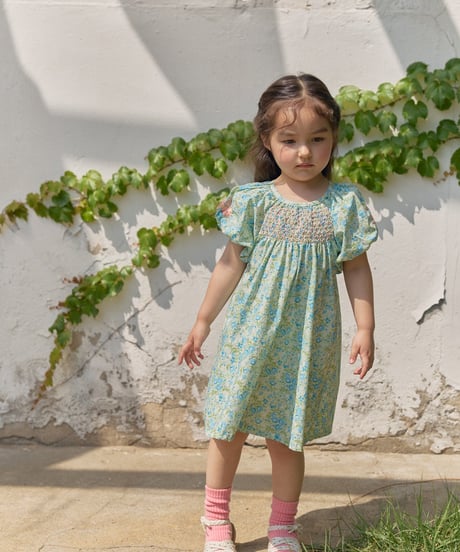 予約 OREN Solara Smocking Dress