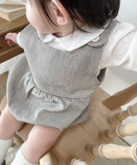 即納Gobang suspender suit