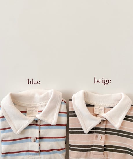 即納mini beige rugger shirt Suit
