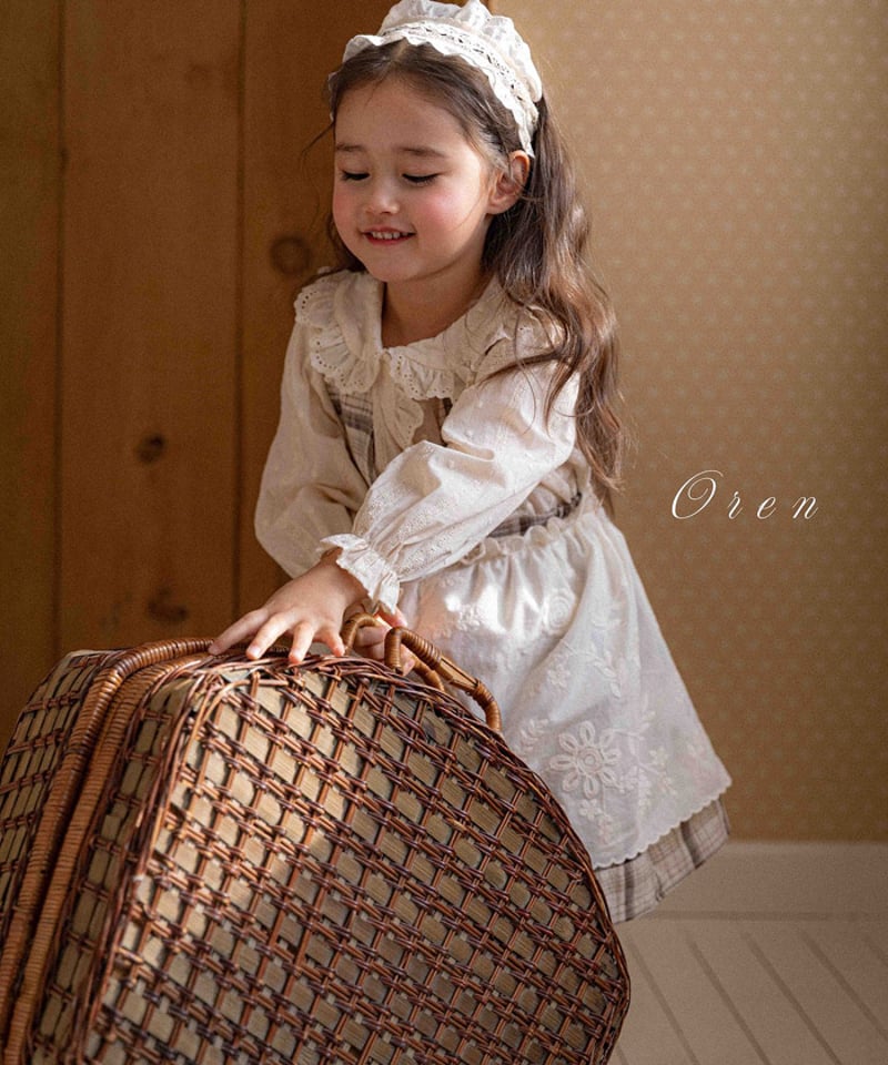 予約 OREN Gérable Check Dress(ママとお揃い) | alli.