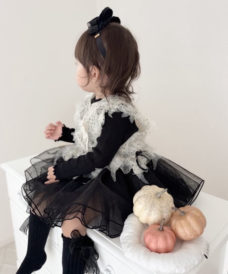 即納Dot Ruffle Bustier