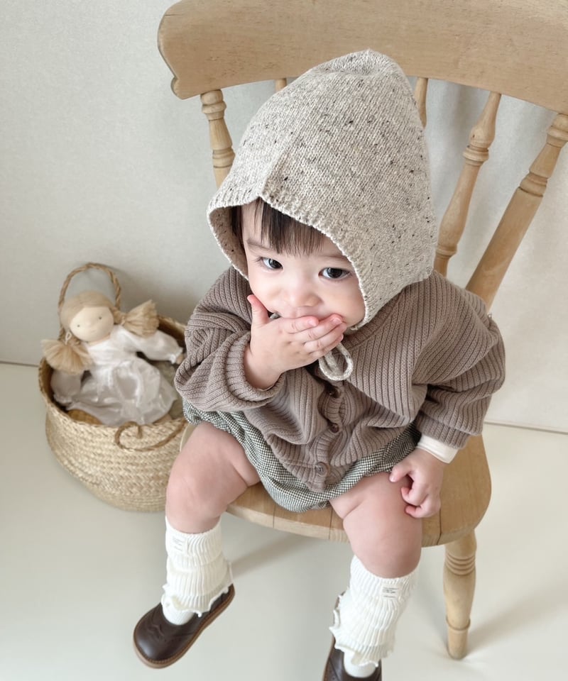 即納Popcorn nit bonnet | alli.