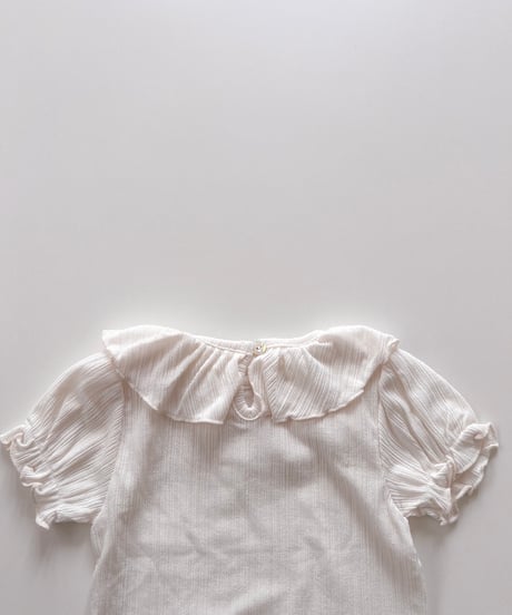 即納mimi market Komo collar tee