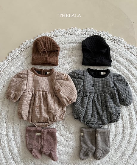 andmary Ruru all in one ブラック　ロンパース ANDMARY】Ruru all in one