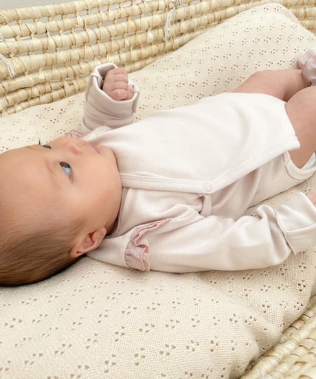 即納new born  ribbon shoes set
