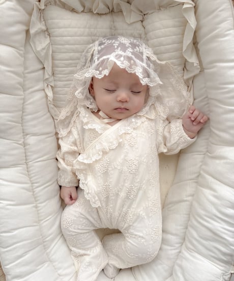 即納 monbebe Lace Cosage Suit