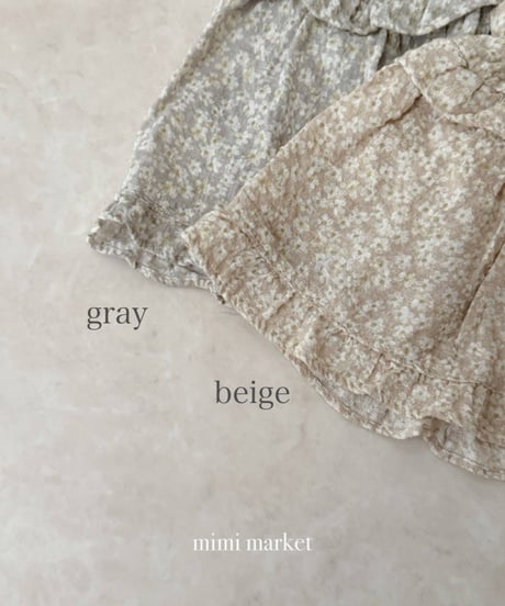 予約mimi market Line frill skirt