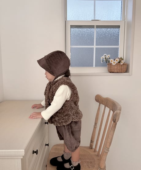 即納 nunubiel Fur vest