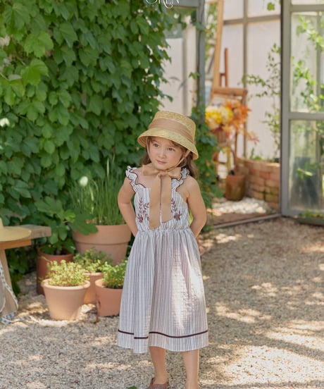 予約 OREN Chouette Ribbon Straw Hat