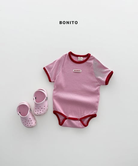 即納 bonito Baby Ribbed Rappa Suit