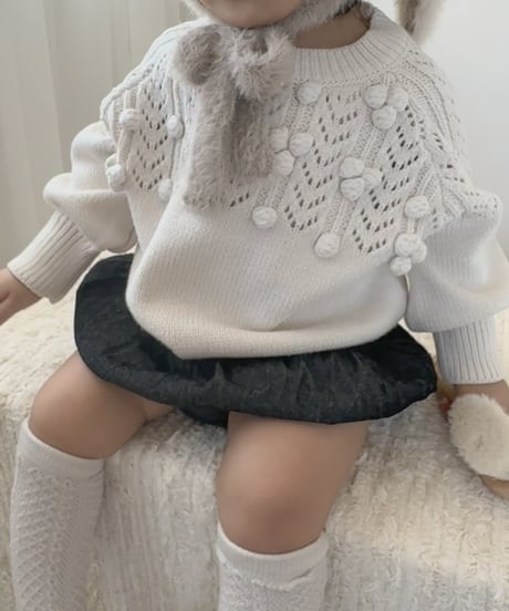 即納pokopoko  knit