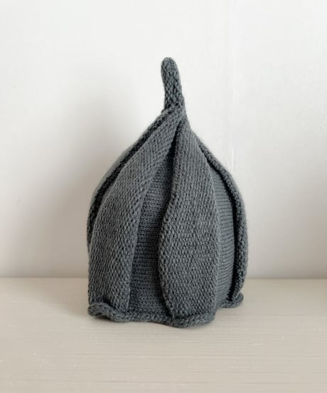 即納baby pointed knit hat