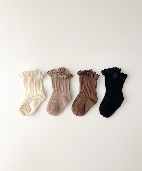 即納 frill lib socks