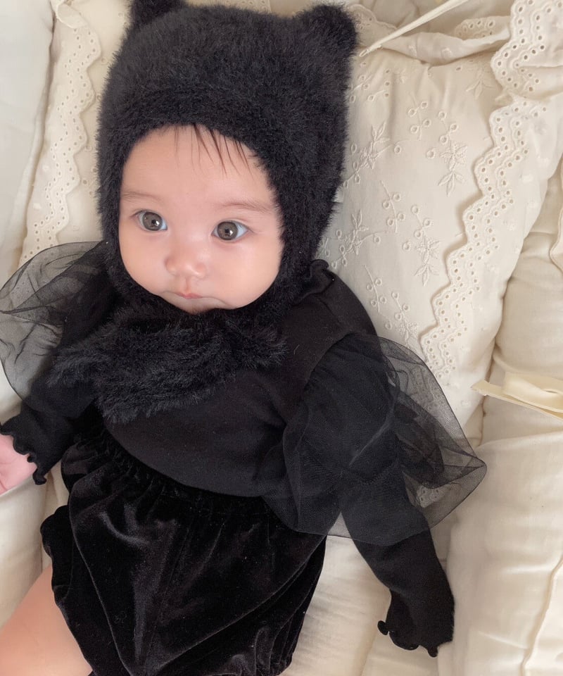 即納nekoneko knit bonnet | alli.