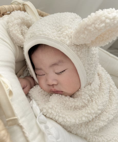 即納Bear  boa bonnet