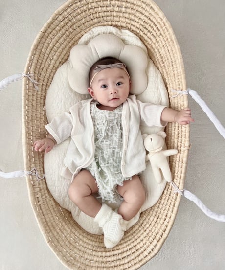 即納Cream sody tote cardigan