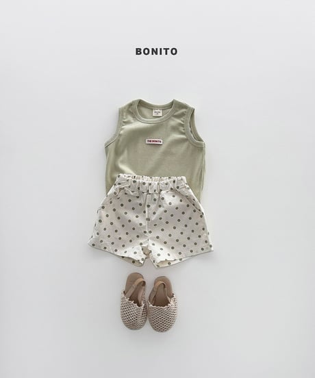 即納bonito Baby  dot pants setup