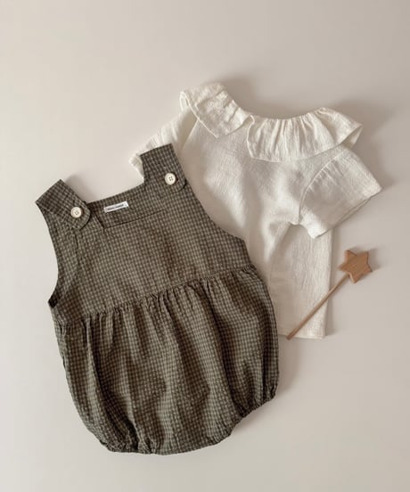 即納mimi market Ola check suit