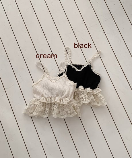 即納 bebeholic Pom Pom Bustier