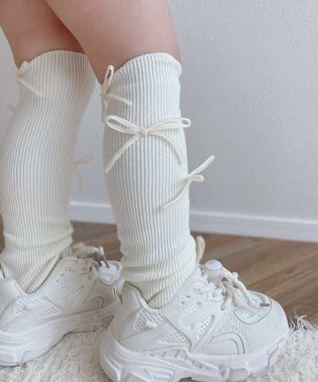 即納Ribbon socks
