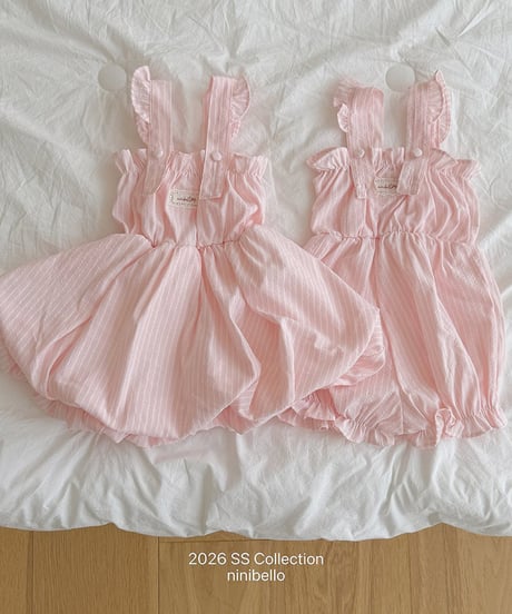 予約ninibello Picnic overall suit