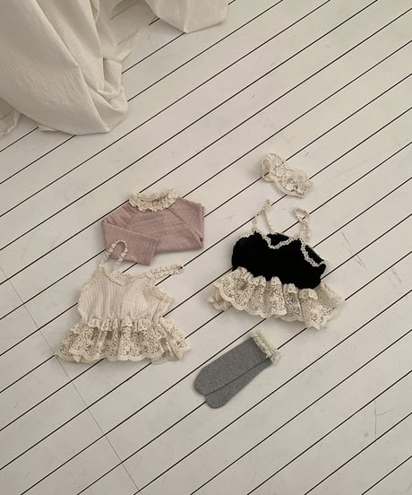 即納 bebeholic Pom Pom Bustier