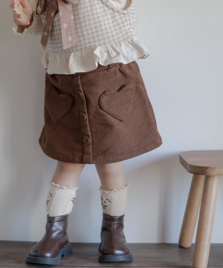 即納 nunubiel Heart skirt